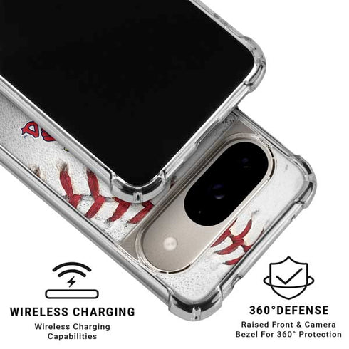 MLB St. Louis Cardinals Game Ball Google Pixel 10 Clear Case